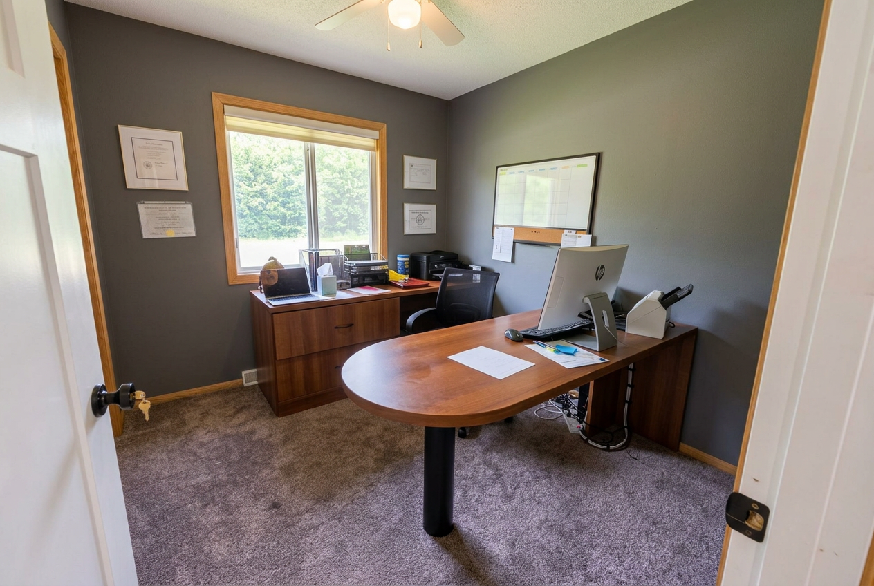 Private office for care coordination and administration